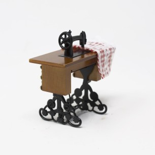 Macchina da Cucire 3,5x1x1,5 cm Miniatura per Presepe - 86849 2