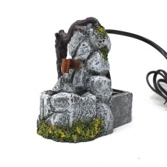 Fontana Roccia in Resina per Presepe 11x9 cm 11882