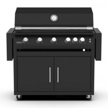 Carrello per Barbecue Cart Grill 500 M Brabura