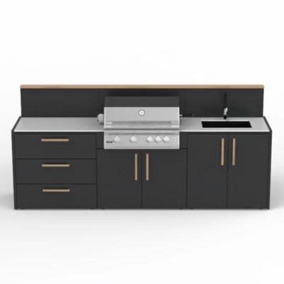 Schienale superiore Wall 80 per modulo Plancha KC 80
