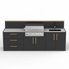 Schienale superiore Wall 80 per modulo Plancha KC 80
