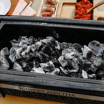 Barbecue da Tavolo a Carbone GRLLR Osaka Shichirin Nero