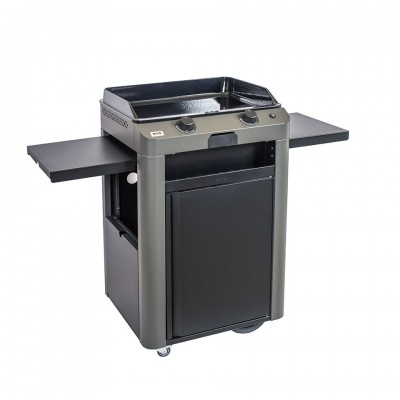Plancha a Gas Eno Piastra Enosign Fusion 60 Grigio
