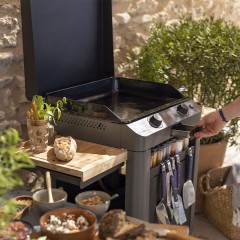 Plancha a Gas Eno Piastra Enosign Fusion 60 Grigio