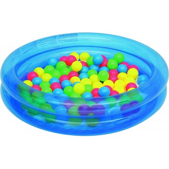 Piscina baby gonfiabile 91 cm con 50 palline colorate 51085