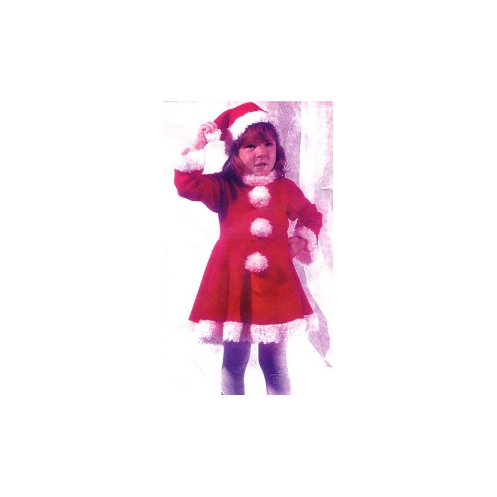 Vestito babbo sales natale bambina