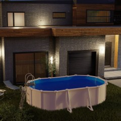 Piscina Fuori Terra Bora Bora 610x375x120 cm gre