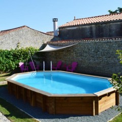 Piscina Fuori Terra Safran 620x395x136 cm