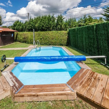 Avvolgitore Telo Copertura per Piscina Interrata
