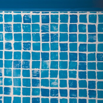 Liner Mosaico per Piscina Fuori Terra Ovale 610x375x132 cm