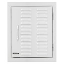 Sportello Verticale Ventilato in Acciaio Inox
