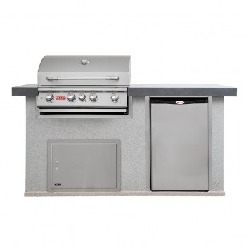 Cucina da Esterno Completa Personalizzabile Power Q in Stucco