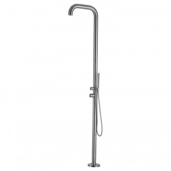 Doccia per Esterno Chia in Acciaio Inox Satinato