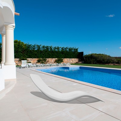 Chaise Longue Antares Bianca