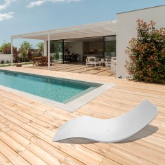 Chaise Longue Antares Bianca