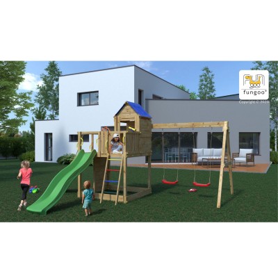 Gioco in Legno da Giardino Treehouse