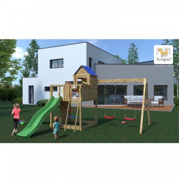 Gioco in Legno da Giardino Treehouse