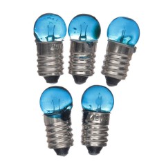 Lampadine E10 Blu 5 Pezzi 3,5V N12B