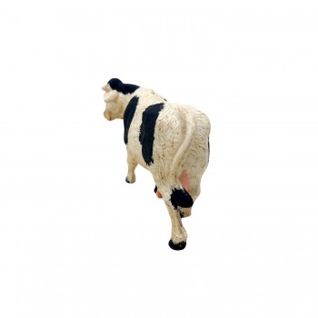 Mucca Pezzata Bianca e Nera 10 cm per Presepe 08142