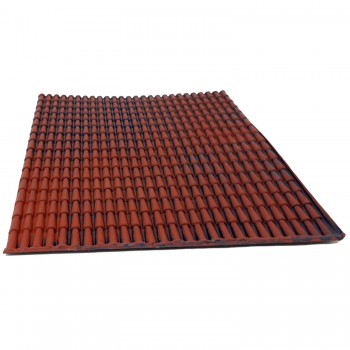 Pannello Tegole Rosse per Presepe 24 x 18 cm T95B