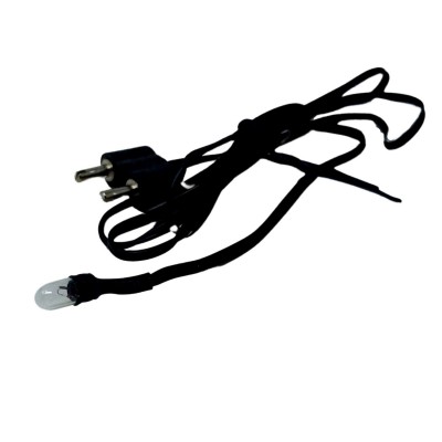 Microlampada Bianca 3mm con spina 3,5V 63012