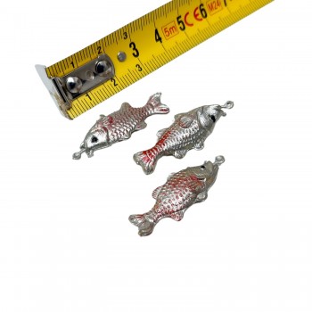 Set 3 Pesci all'amo in Miniatura per Presepe PL20