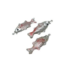 Set 3 Pesci all'amo in Miniatura per Presepe PL20