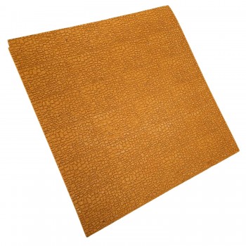 Pannello in Sughero Muro con Pietre per Presepe 50x50 cm