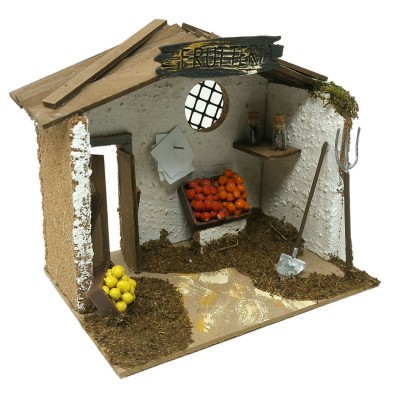 Bottega Scena per Presepe Frutteria 20x14 cm 11663
