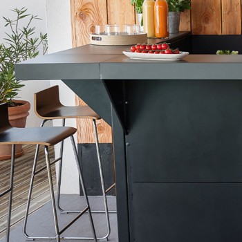 Bancone Modulo/Felix 60 cm Grigio Scuro