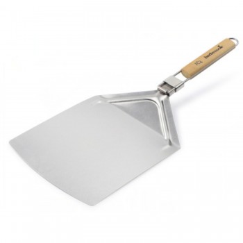 Pala per Pizza in Acciaio Inox e Legno