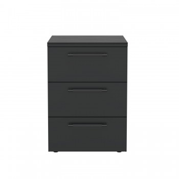 Modulo Cassettiera CT 60 con 3 Cassetti Antracite