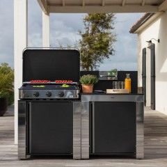 Cucina Esterna Essential Inox 160 cm