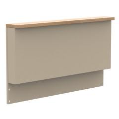 Schienale superiore Wall 90 per CT 90 Bianco Perla