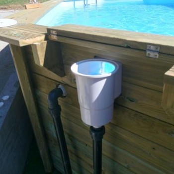 Piscina Fuori Terra Macadamia 632x335x130 cm
