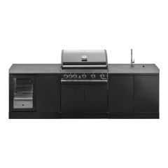 Cucina da Esterno Completa 262 Series con Frigo e Lavello