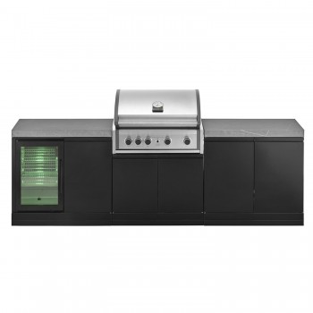 Cucina da Esterno Completa 262 Series Pro Elite con Frigo