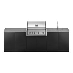 Cucina da Esterno Completa 262 Series Pro Elite con Lavello