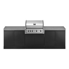 Cucina da Esterno Completa 262 Series Pro Elite con Piani di Lavoro