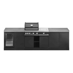 Cucina da Esterno Completa 287 Series con Frigo