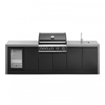 Cucina da Esterno Completa 274 Series Waterfall con Frigo e Lavello