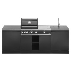 Cucina da Esterno Completa 230 Series con Barbecue e Lavello