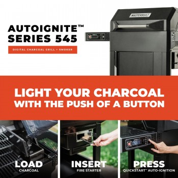 Barbecue a Carbone Automatico Masterbuilt Auto Ignite