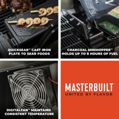 Barbecue a Carbone Automatico Masterbuilt Auto Ignite