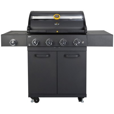 Barbecue a Gas GRLLR Prime G4S BBQ 4 Fuochi con Bruciatore Laterale