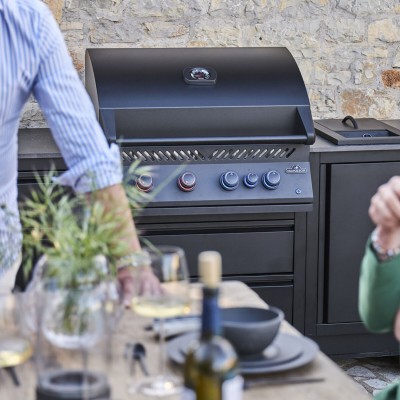 Barbecue a Gas da Incasso Phantom BIG32RBPK 2