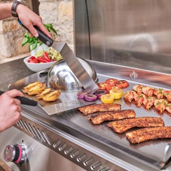 Plancha in Acciaio Inox da Incasso BIG32FT