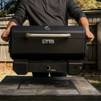 Barbecue e Affumicatore a Carbone Portatile