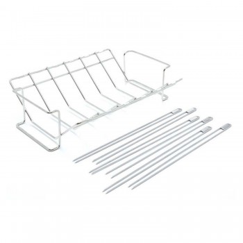 Supporto Costine e Spiedini Multifunzione Broil King