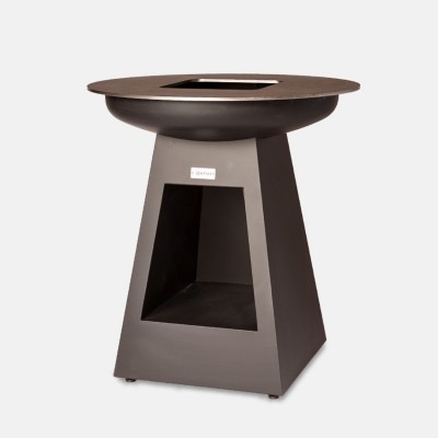 Barbecue a Legna Nero con Foro 100 cm